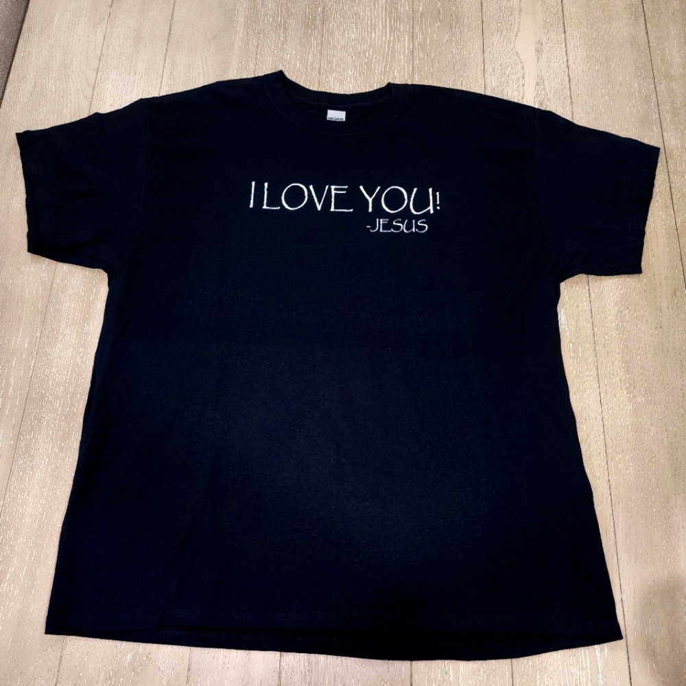 I love you -Jesus t-shirt.